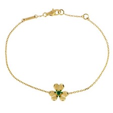 Bracelet émeraude Van Cleef & Arpels K18YG Frivolmini - Livraison gratuite au...