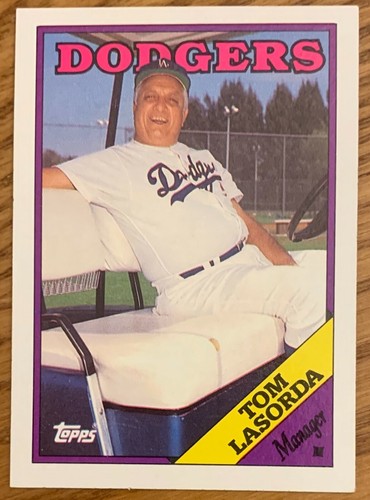 Tommy lasorda 1988 - lasorda,,