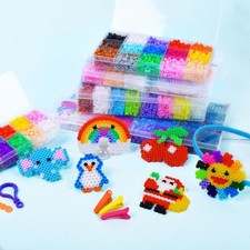 Hama Beads Toy Creative 5mm Fusible Perles Craft Kit Perles Kit Enfants