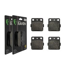 2 Kit plaquettes frein Av Ga et Av Dr Pour Yamaha YFM Grizzly 660  de 2002 à 200