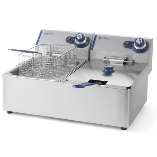 Friteuse double blue line 230v - friteuse,