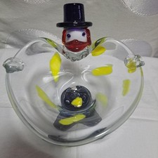 Cendrier clown vénitien en