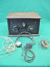 Antique 1920's Crystal Radio