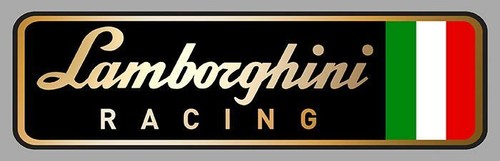 Lamborghini racing sticker - lamborghini,