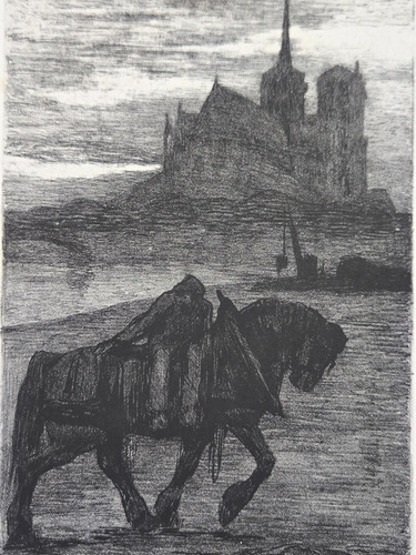 Lithographie originale 1901