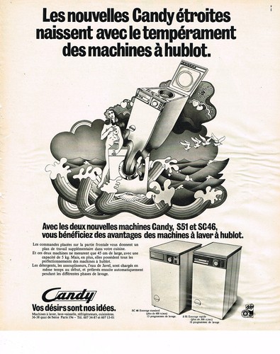 Advertising 1974 candy - advertising,