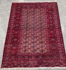 Tapis Ancien 165x125cm Boukhara teppich Tappeto Rugs Old carpet Alfombra Teppe