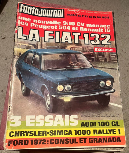 Auto journal 1972 - n°5,