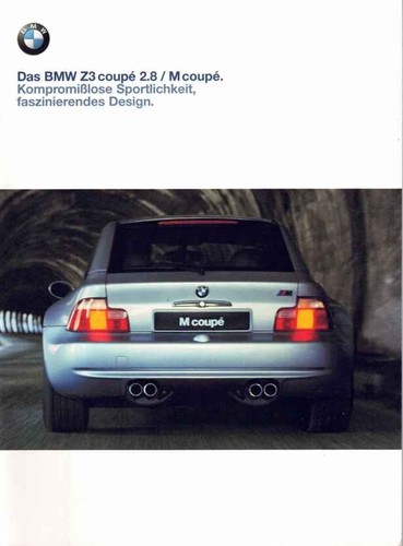 Catalogue brochure bmw - bmw, z3