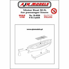 Ajm Models - D050 - Bateau À
