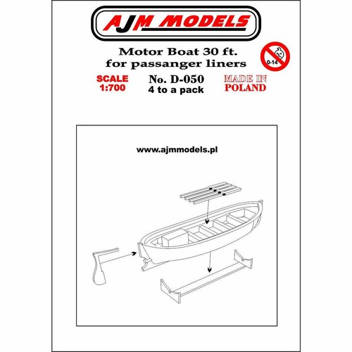 Ajm models d050 bateau - -,