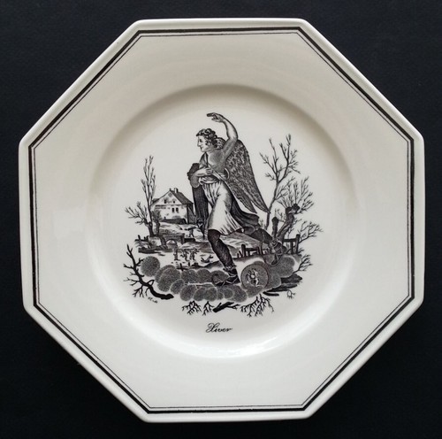 Superbe assiette porcelaine - assiette,