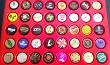 LOT DE 40 CAPSULES DE BIERES