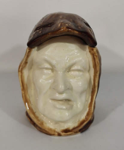 Ancien pot tabac en - a,