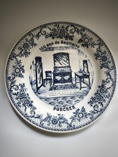 Assiettes Porcher marqué Gien