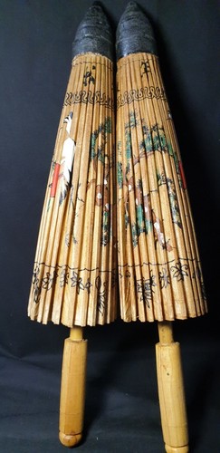 Lot ombrelle chinoise - chinoise, en