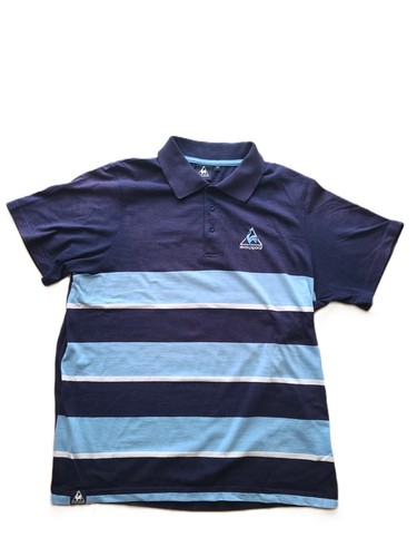 Polo coq sportif bleu - polo,