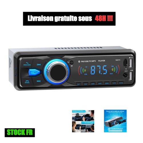 Autoradio bluetooth din - autoradio, 1