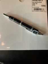 NEW- Pilot Vanishing Point Capless 2018 Limited Edition Crossed Lines Nib M 18K