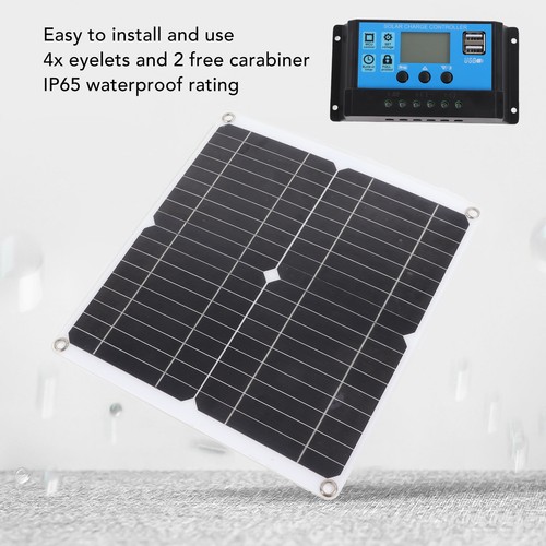 Solar panel kit - panel, 20w