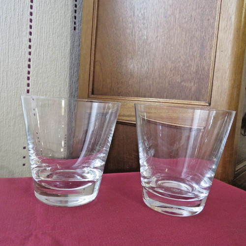 Verres whisky en cristal - ,