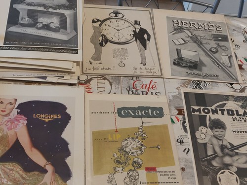Lot affiches publicitaires - affiches,