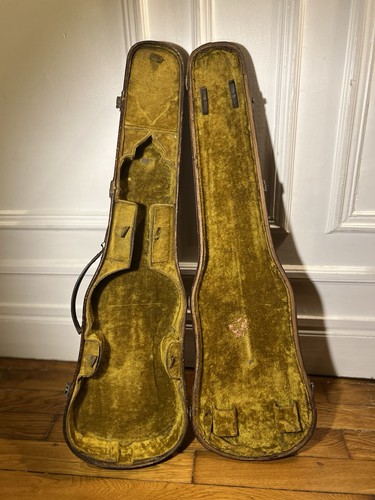 Ancien étui violon bois - ancien, à