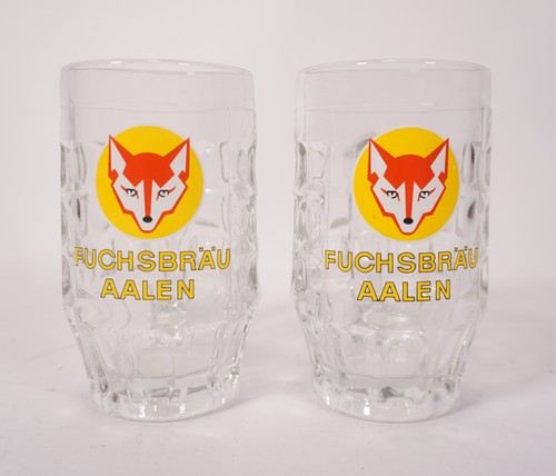 Rare beer glasses - 2x,