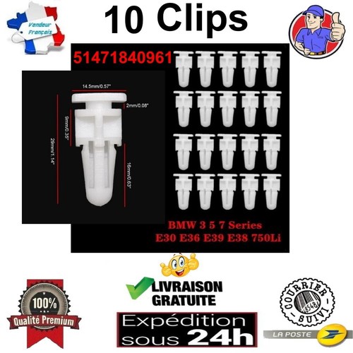 Clips fixation seuil porte - seuil,