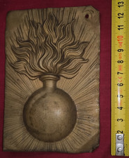 plaque laiton de bonnet à