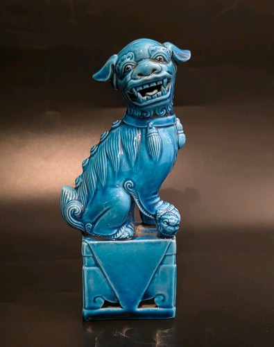 Chien en céramique - fo,