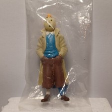 Figurine Neuve Moulinsart 2002 - TINTIN à la Gabardine,mains dans les poches