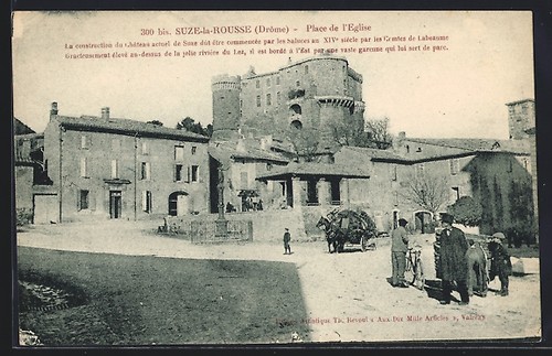 Cpa suze rousse vue de - vue,