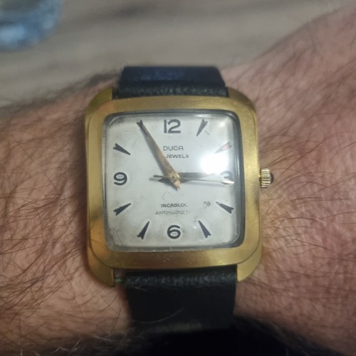 Montre vintage duca rubis - montre,