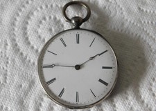 montre gousset homme argent a