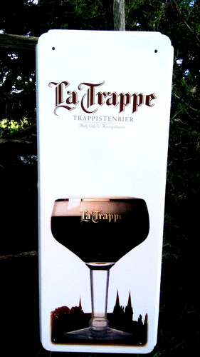 Tres grande plaque émaillée - grande,