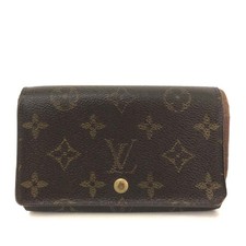 Louis Vuitton Monogram Porte Monnaie Billets Tresor Bifold Wallet Brown/2BJ0861