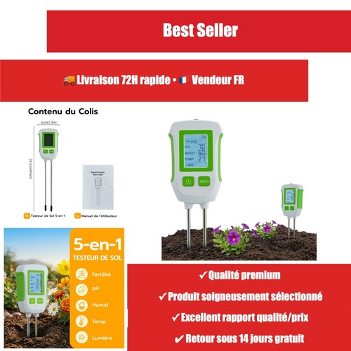 Testeur sol en 1 - testeur, de