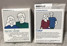 Polaroid 600 High Speed Instant Film 20 Sheets 2 Pack Lot EXPIRED 1988