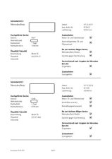 Mercedes Benz and Smart Service History Digital Servicebooks Service Report