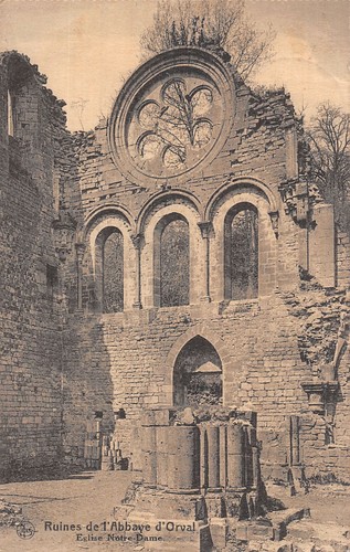 Belgique orval ruines l - belgique, de
