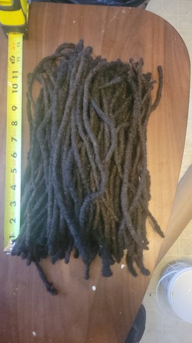 100 human hair dreadlocks - hair,