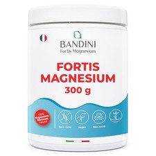 Bandini® FORTIS MAGNESIUM 300g | Supplément Alimentaire Magnésium en Poudre |...