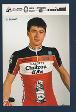 CYCLING cycling card GIANNI BUGNO team CHATEAU D'AX 1988