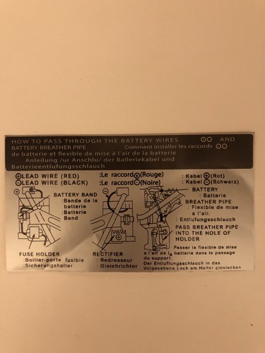 Chappy yamaha autocollant - autocollant, sous