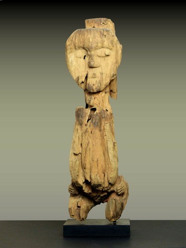 Fragment poteau case - de,