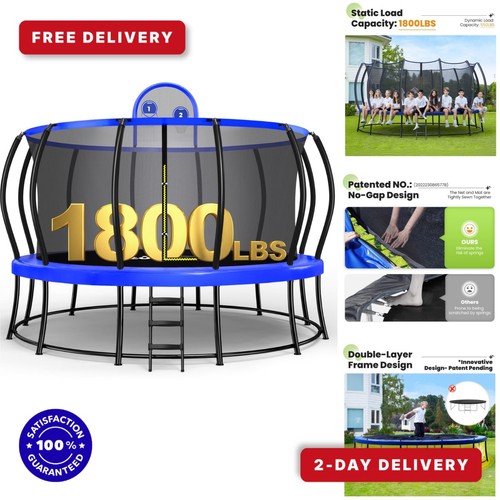 Zupapa 16ft trampoline with - 16ft,