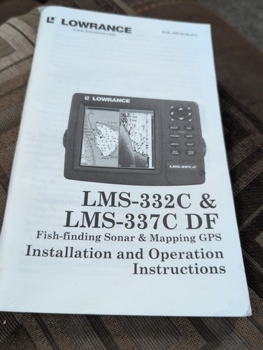 Lowrance lms 332c - lms-337c, df