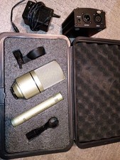 MXL 990/991 Condenser Microphone Recording Package WITH phantom power supply