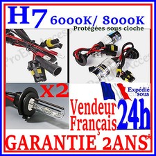 2x AMPOULES XENON H7 8000K